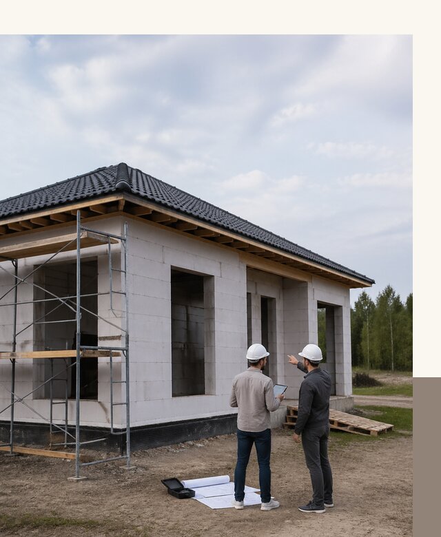 Проектирование одноэтажных домов из газобетона в Феодосии